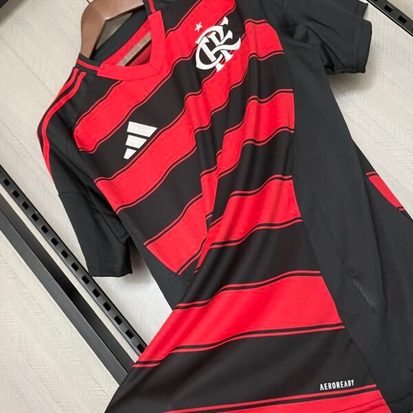 Camisa Masculina Adidas Flamengo 2025 sem patrocínio - Image 4